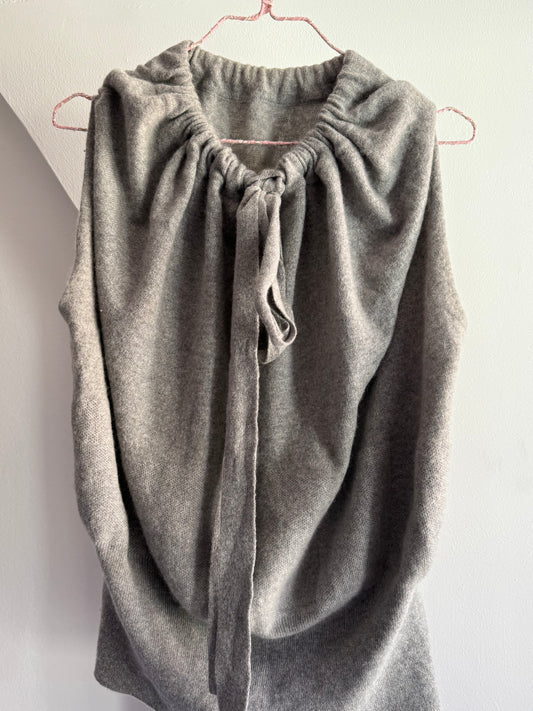Vintage Grifoni Italian Cashmere Blend Cowl Neck Top