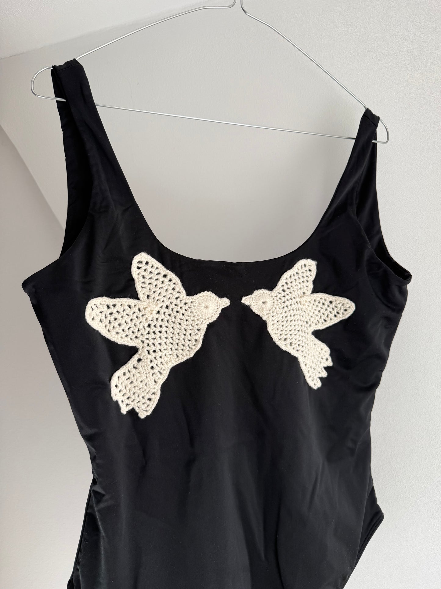 Sea New York Crochet Dove Swimsuit