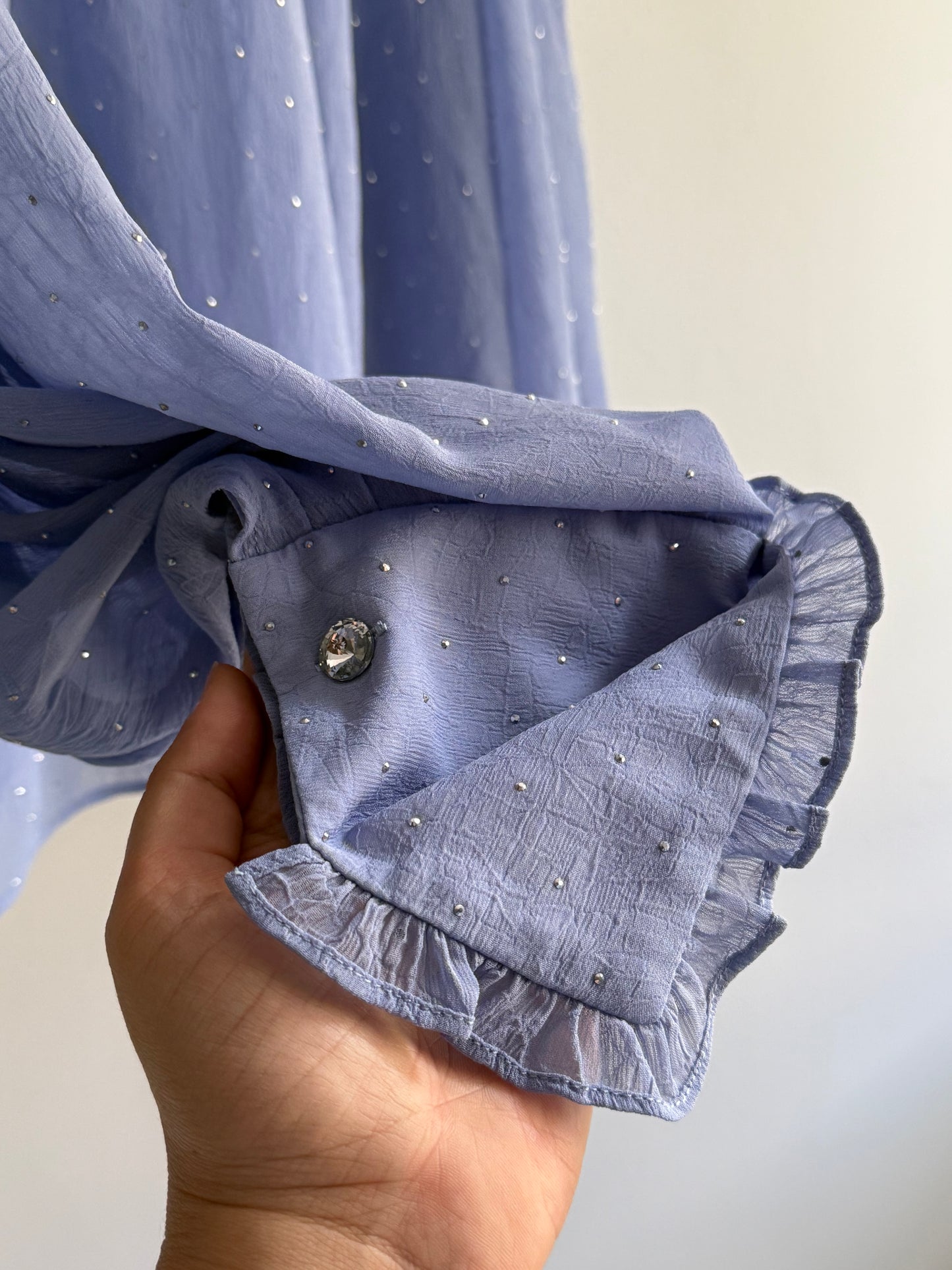 Hofmann Skyblue Skirt with Shimmer