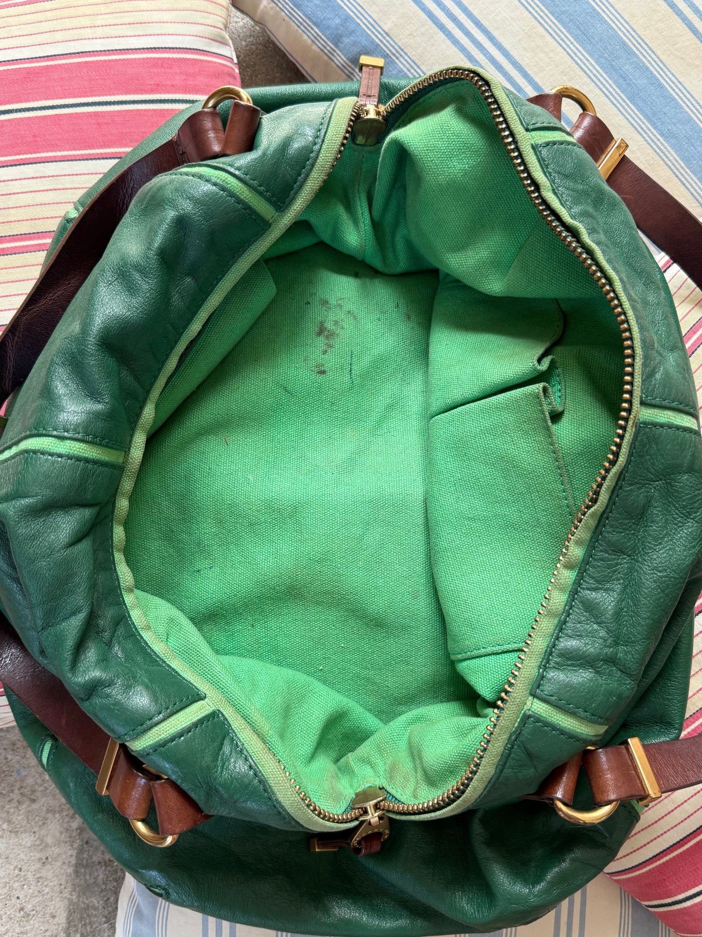 Vintage Marc Jacobs Green Shoulder Bag