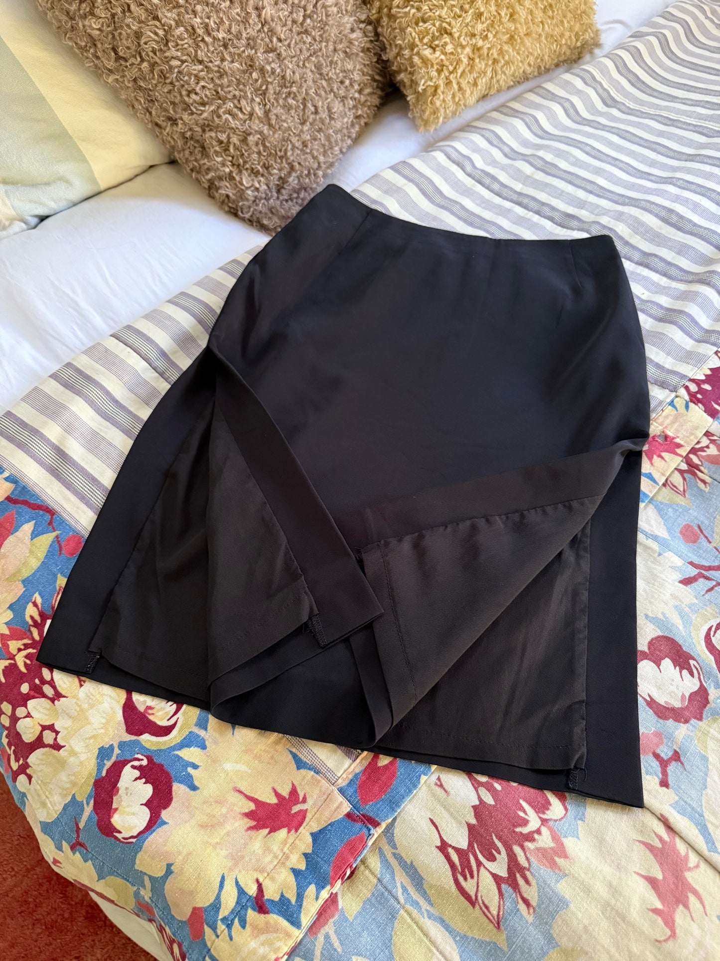 Vintage Prada Skirt with High Slit in Both Sides