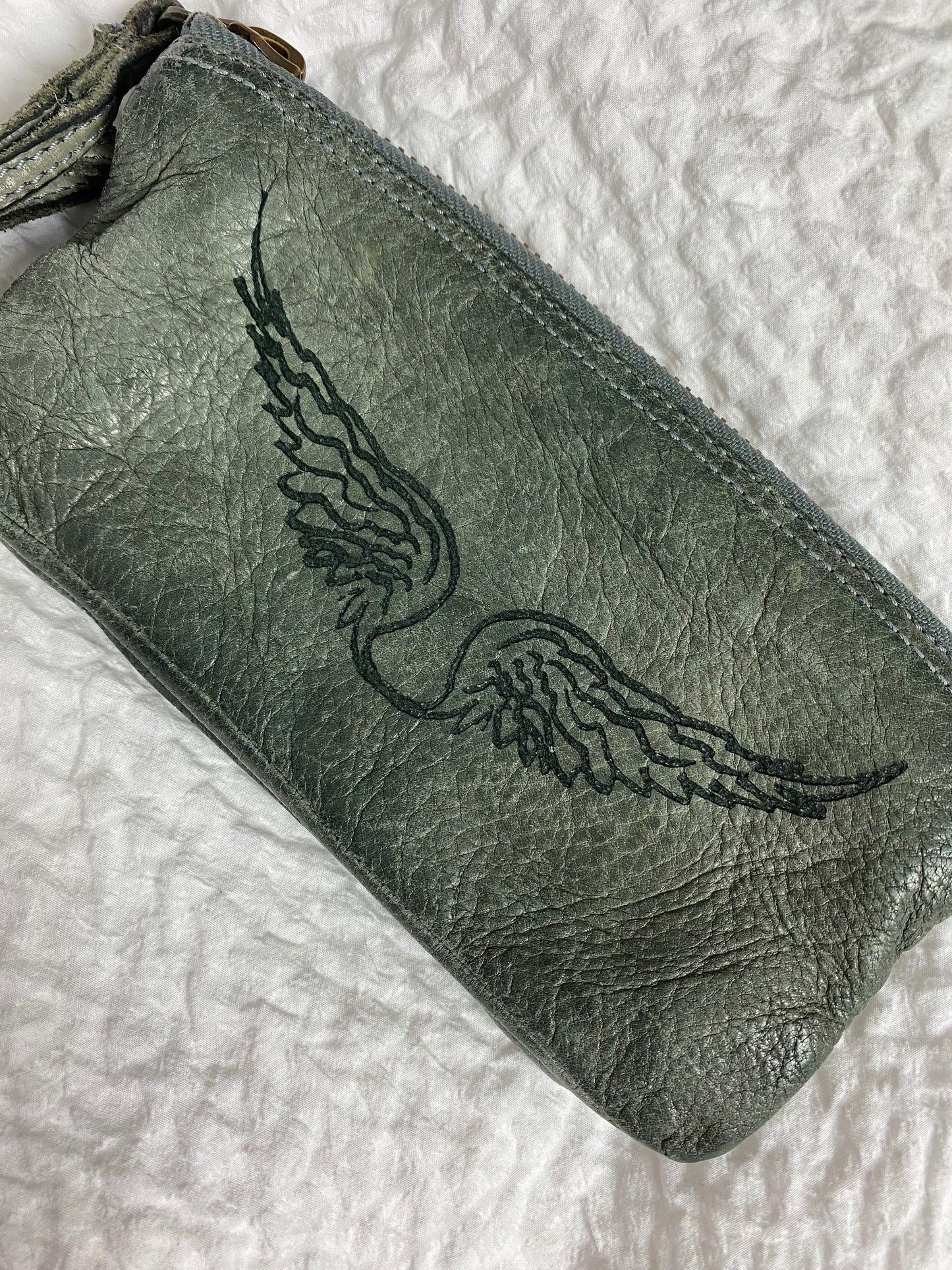 Zadig & Voltaire Leather Clutch