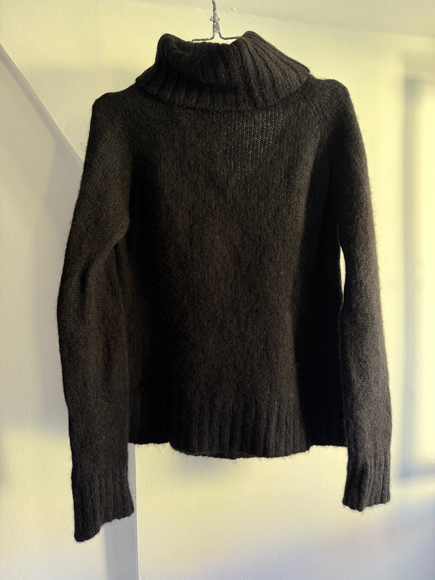 St. Roche Alpaca Knit Sweater with Halterneck