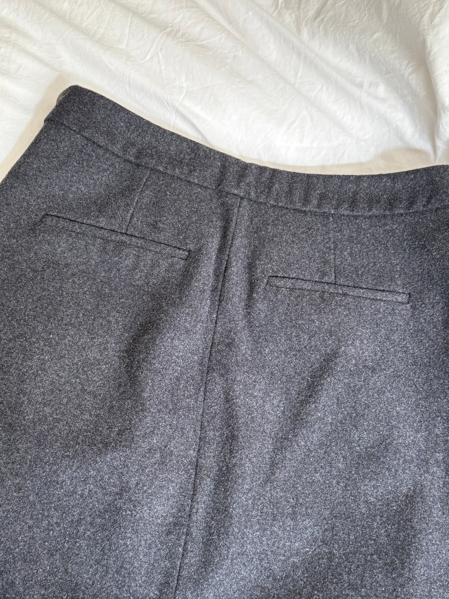 MSCH x Cecilie Haugaard Pencil Skirt in Grey