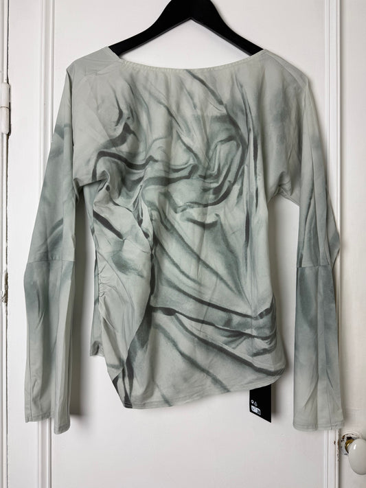 Blouse with Open Back