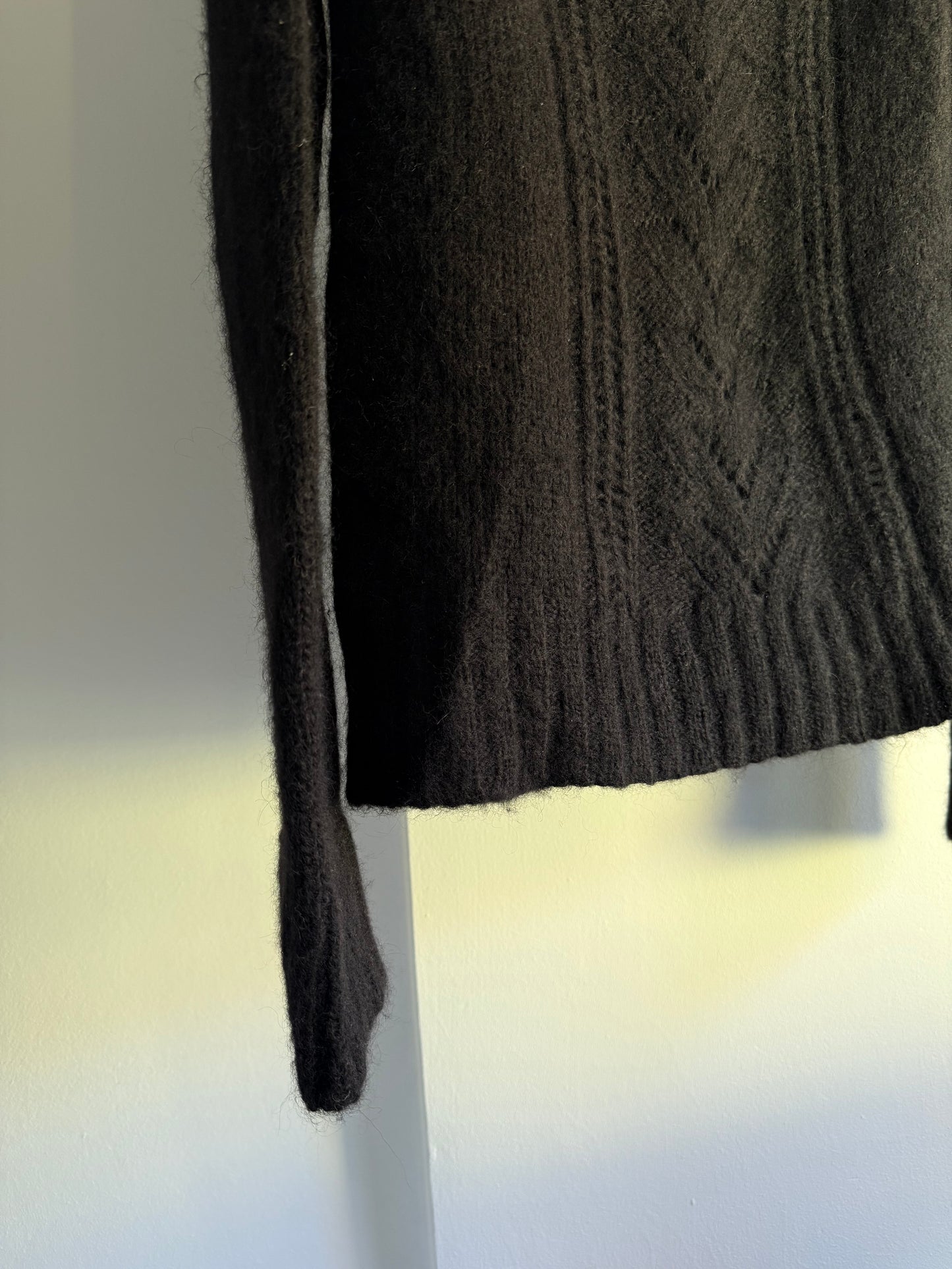 St. Roche Alpaca Knit Sweater with Halterneck