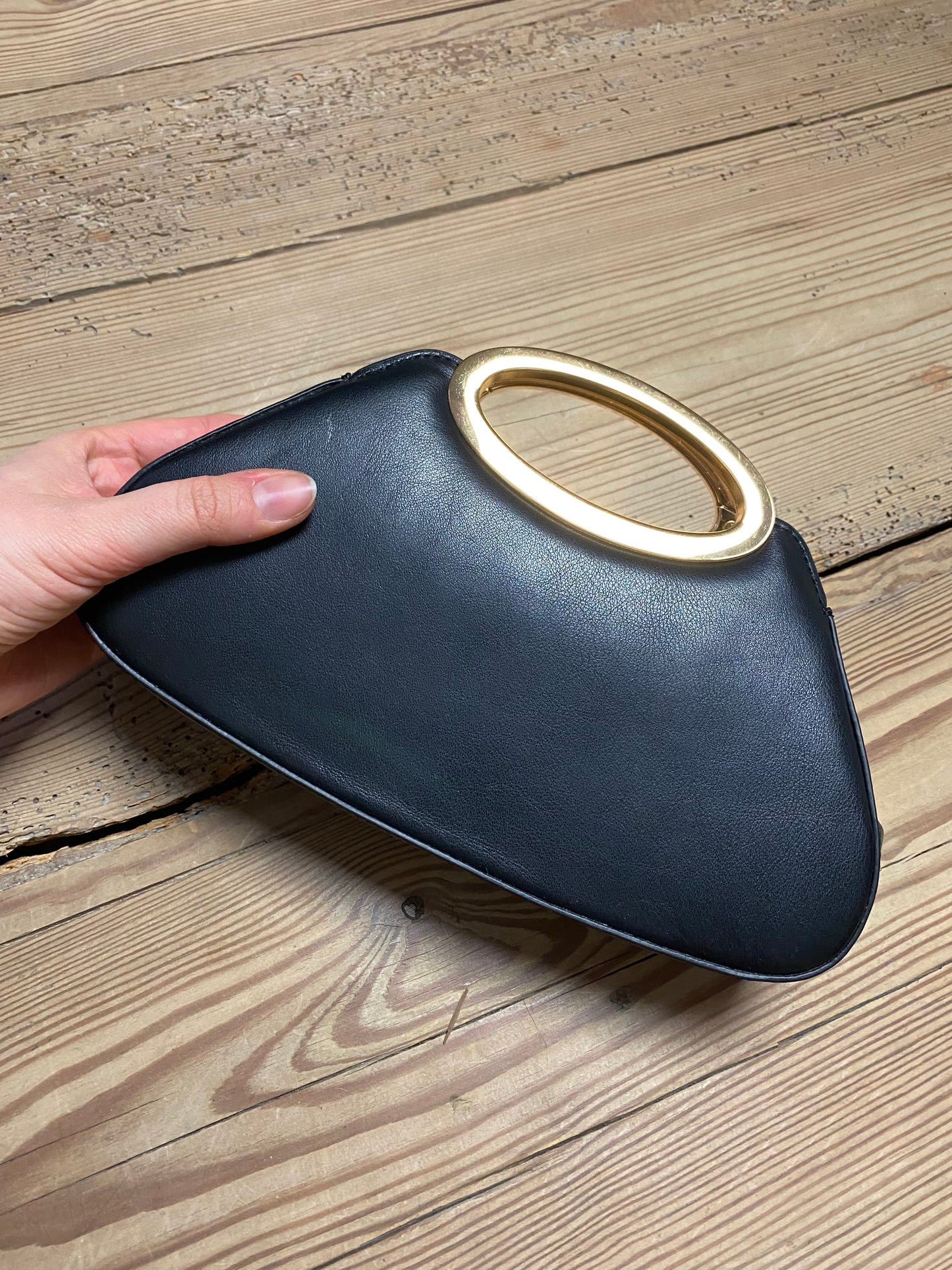 Simkhai Black Leather Bag