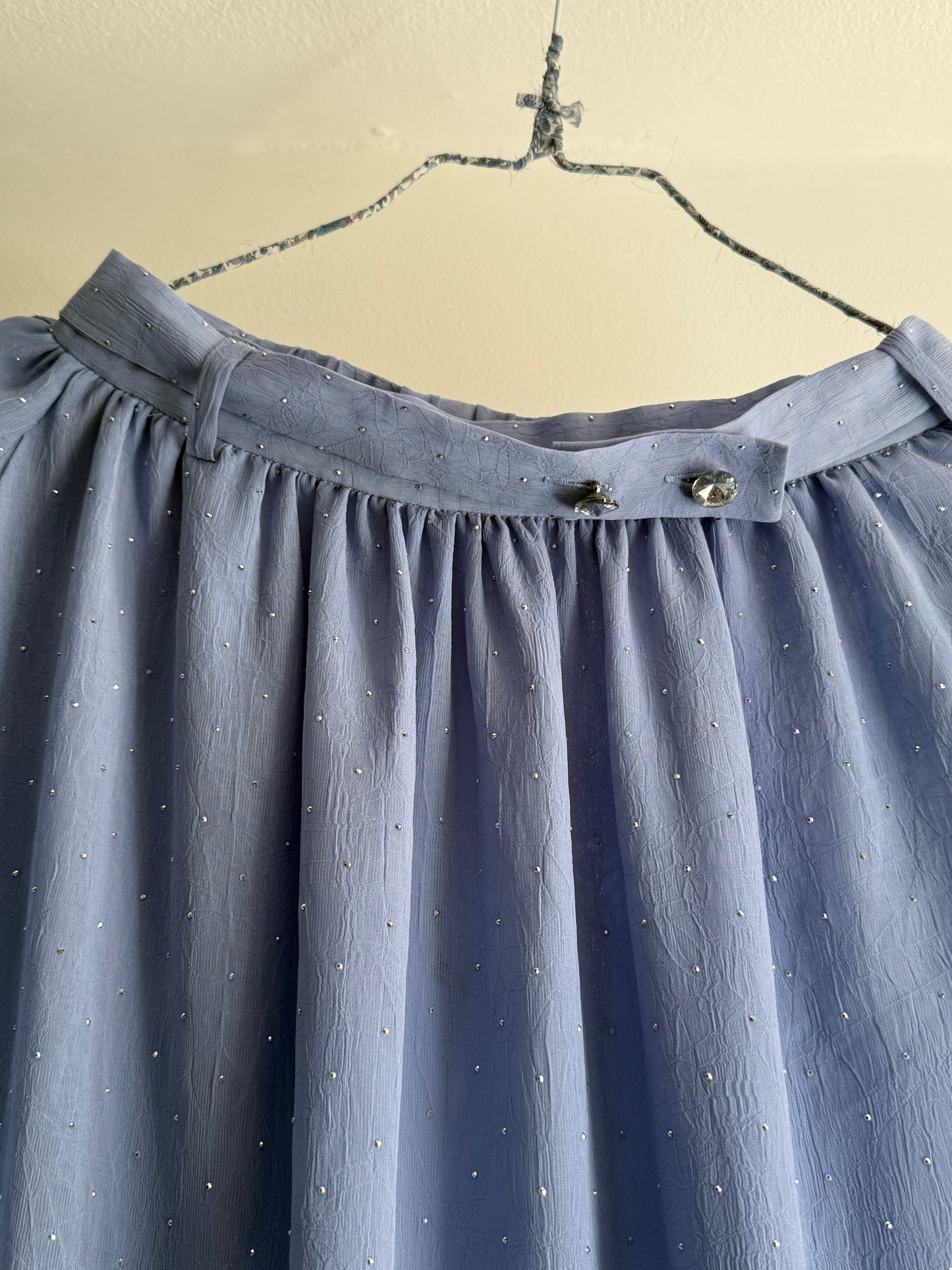 Hofmann Skyblue Skirt with Shimmer