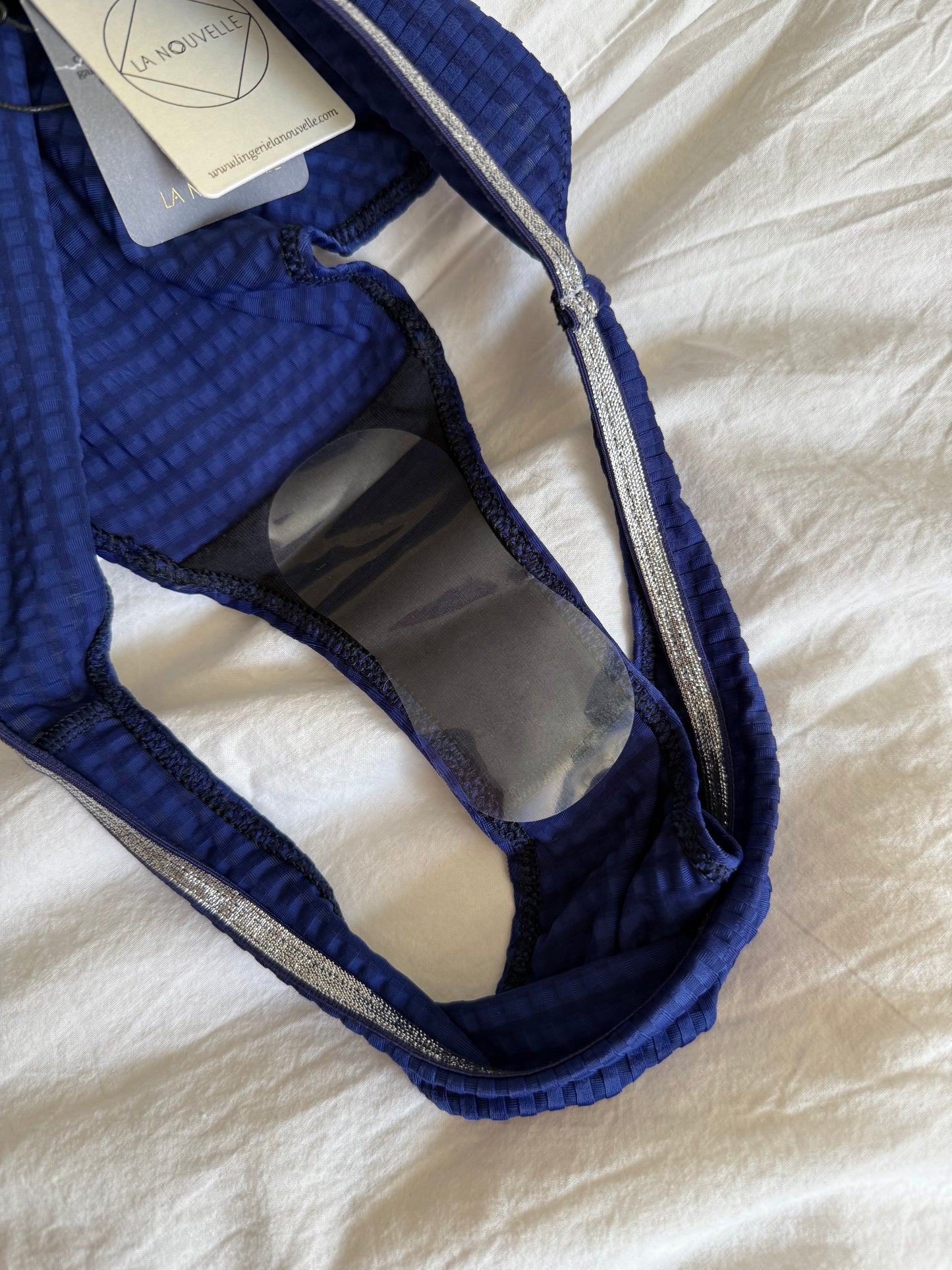 Lingerie Set in Navy Blue