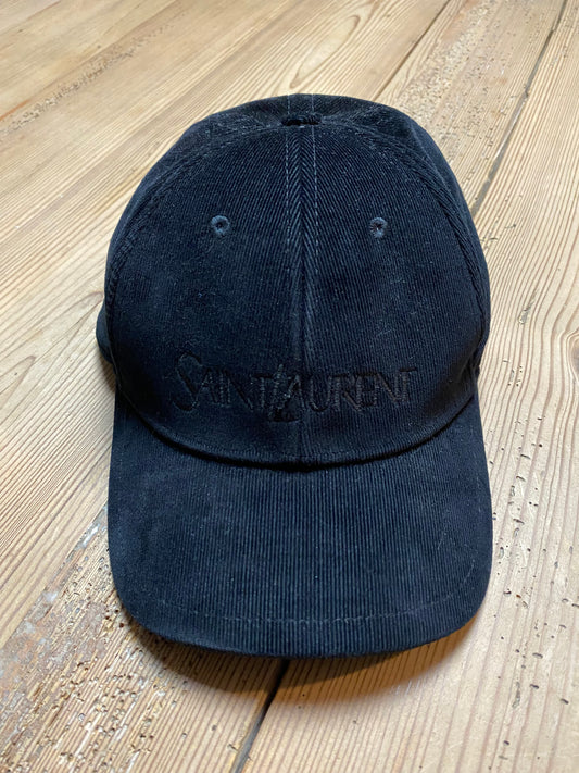 Yves Saint Laurent Velvet Baseball Cap