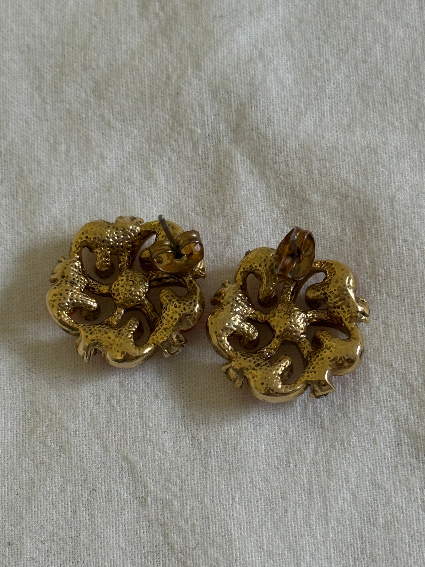 Vintage Flower Earrings