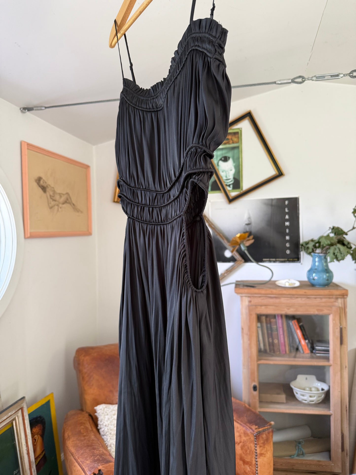 Maje Black Maxi Dress