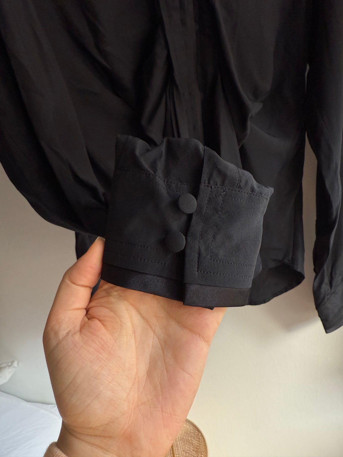 Vintage Rare Yves Saint Laurent Silk Shirt from the Early 2000s