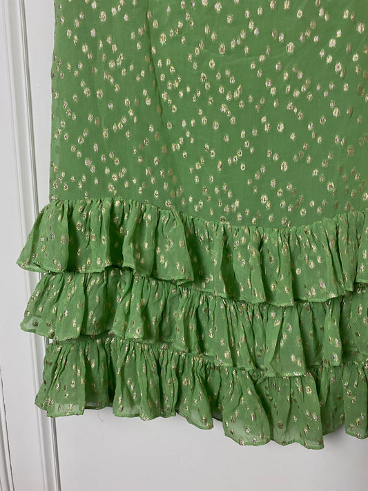 Stine Goya Green Silk Dress