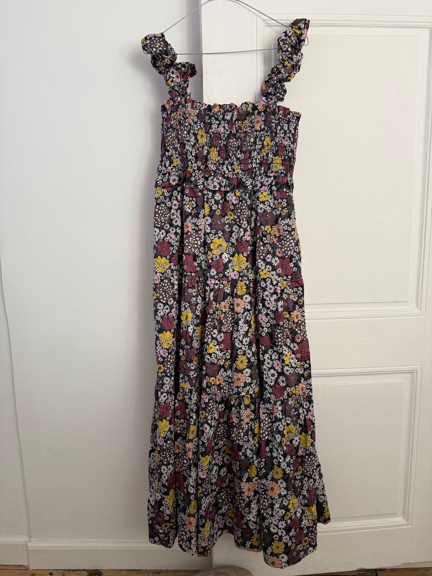 Sea New York Floral Smocked Maxi Dress