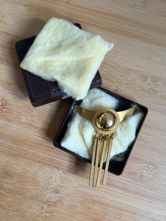 Vintage Scandinavian 1950s-1960s Modernist Brooch
