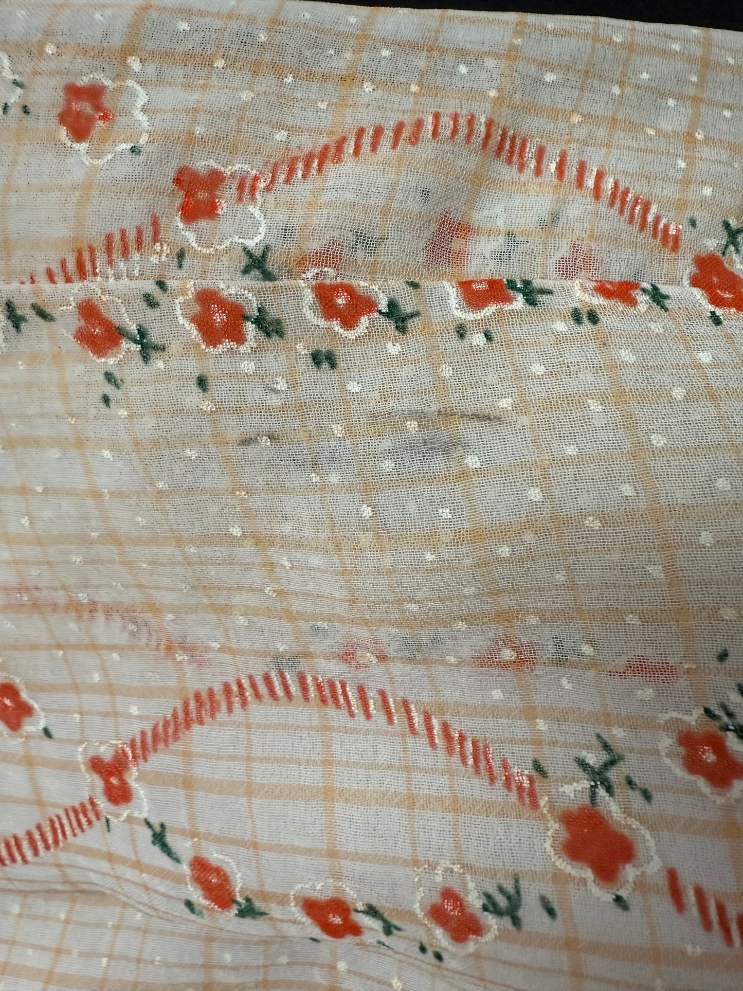 Vintage Mid-1900s Floral Dress