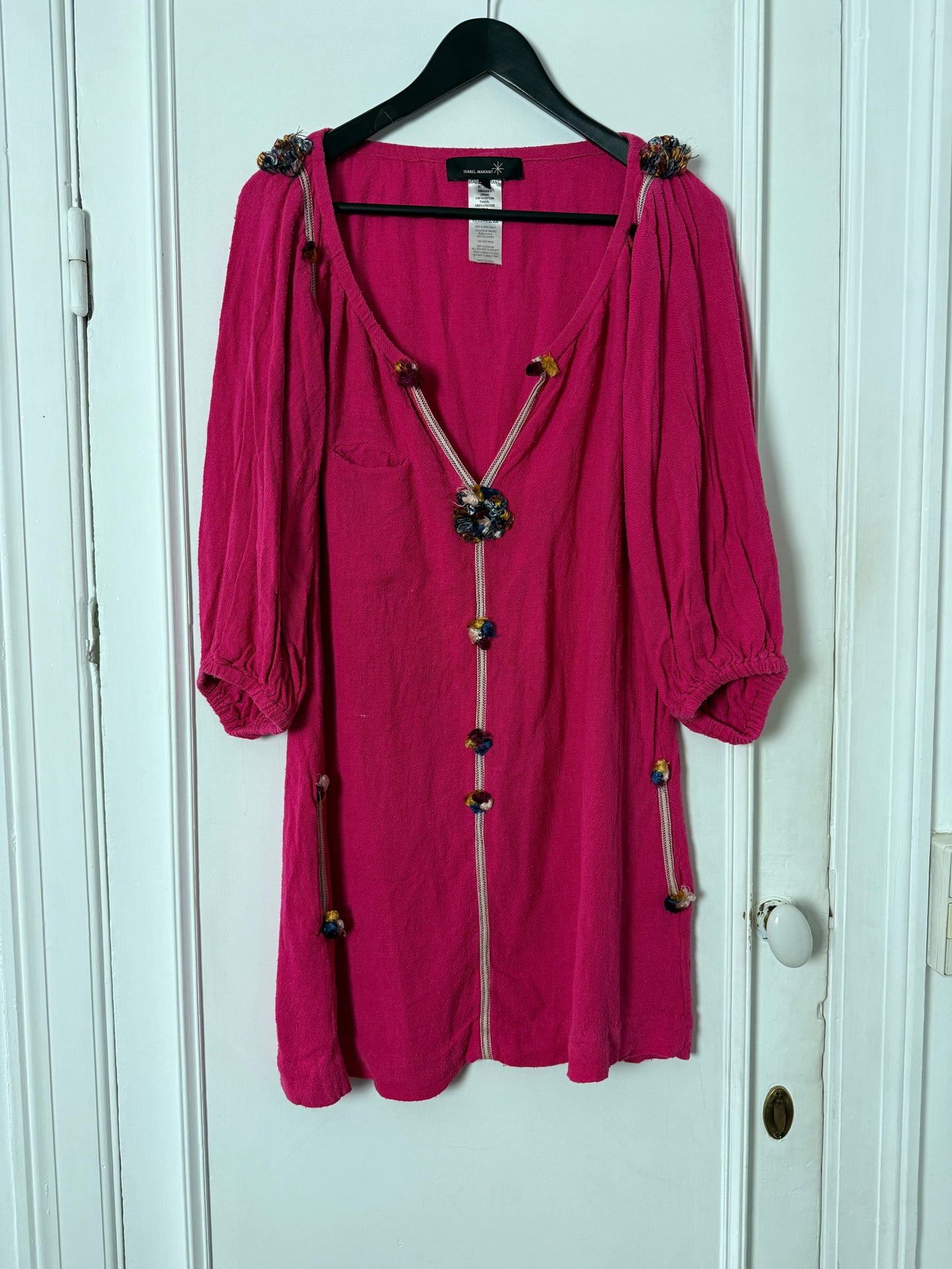 Rare Vintage Isabel Marant Pink Mini Dress