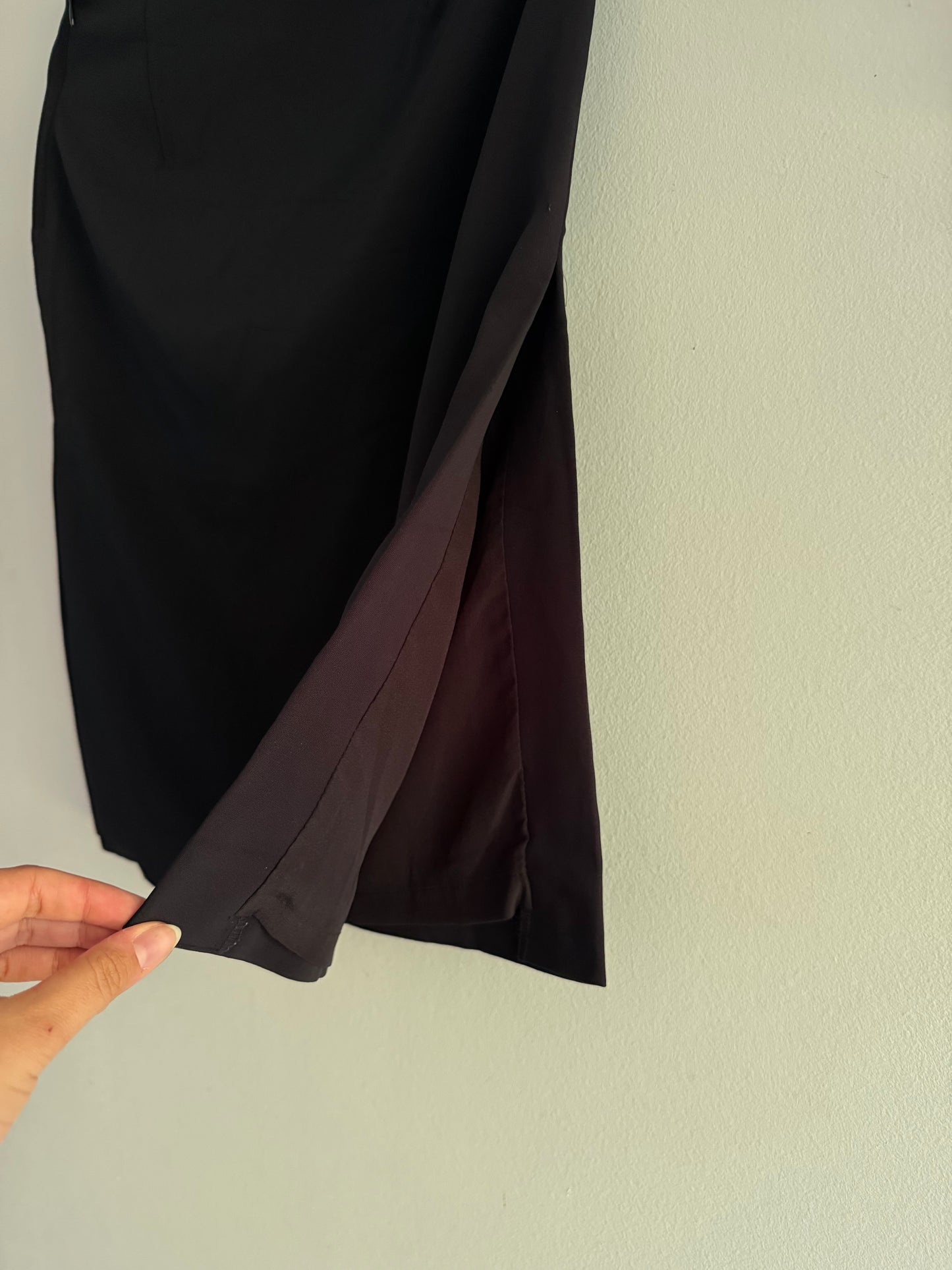 Vintage Prada Skirt with High Slit in Both Sides