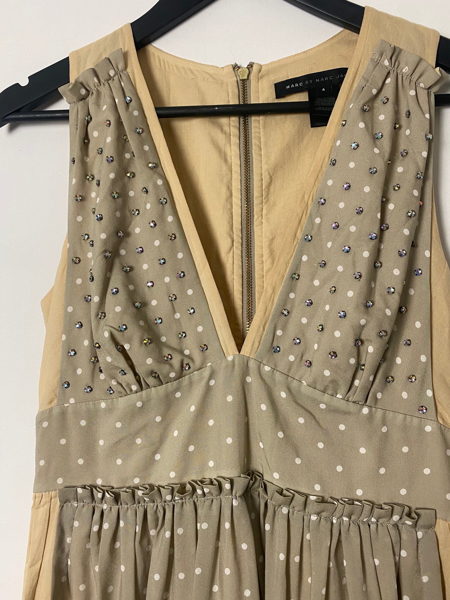 Marc by Marc Jacobs Silk Polka Dot Dress