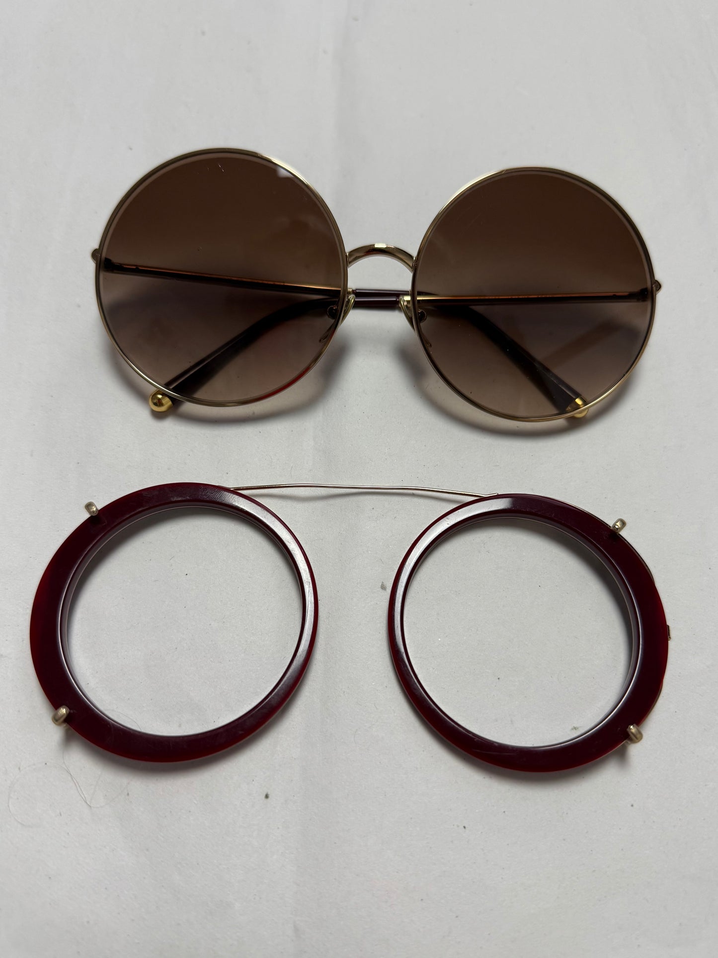 Dolce & Gabbana Leo/Bordeaux Sunglasses