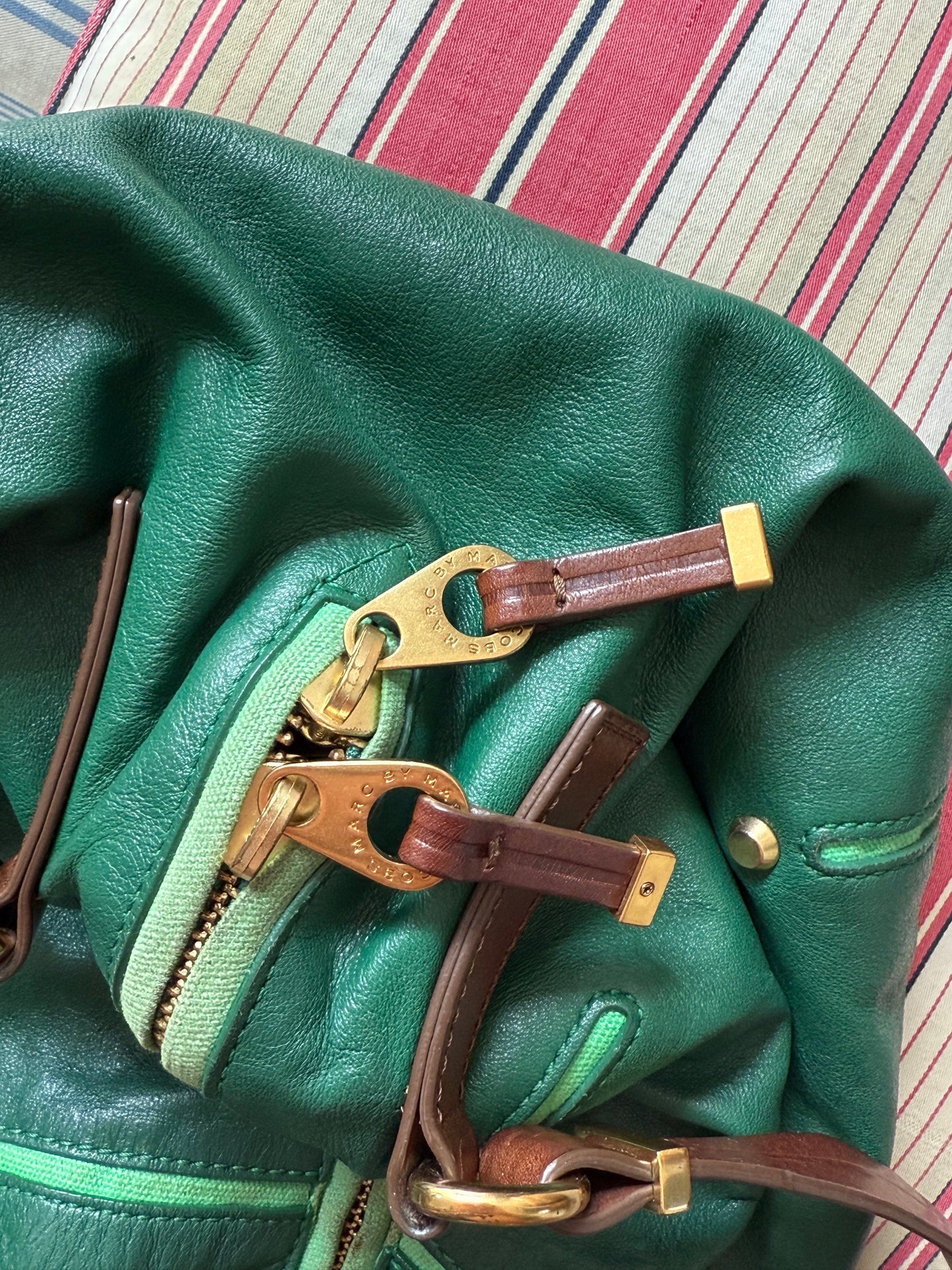 Vintage Marc Jacobs Green Shoulder Bag