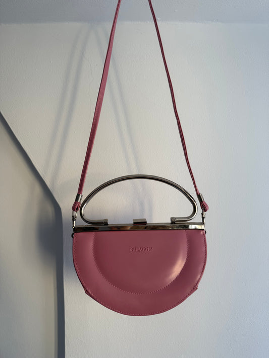 Vintage 00s Pink Bulaggi Clutch/Bag