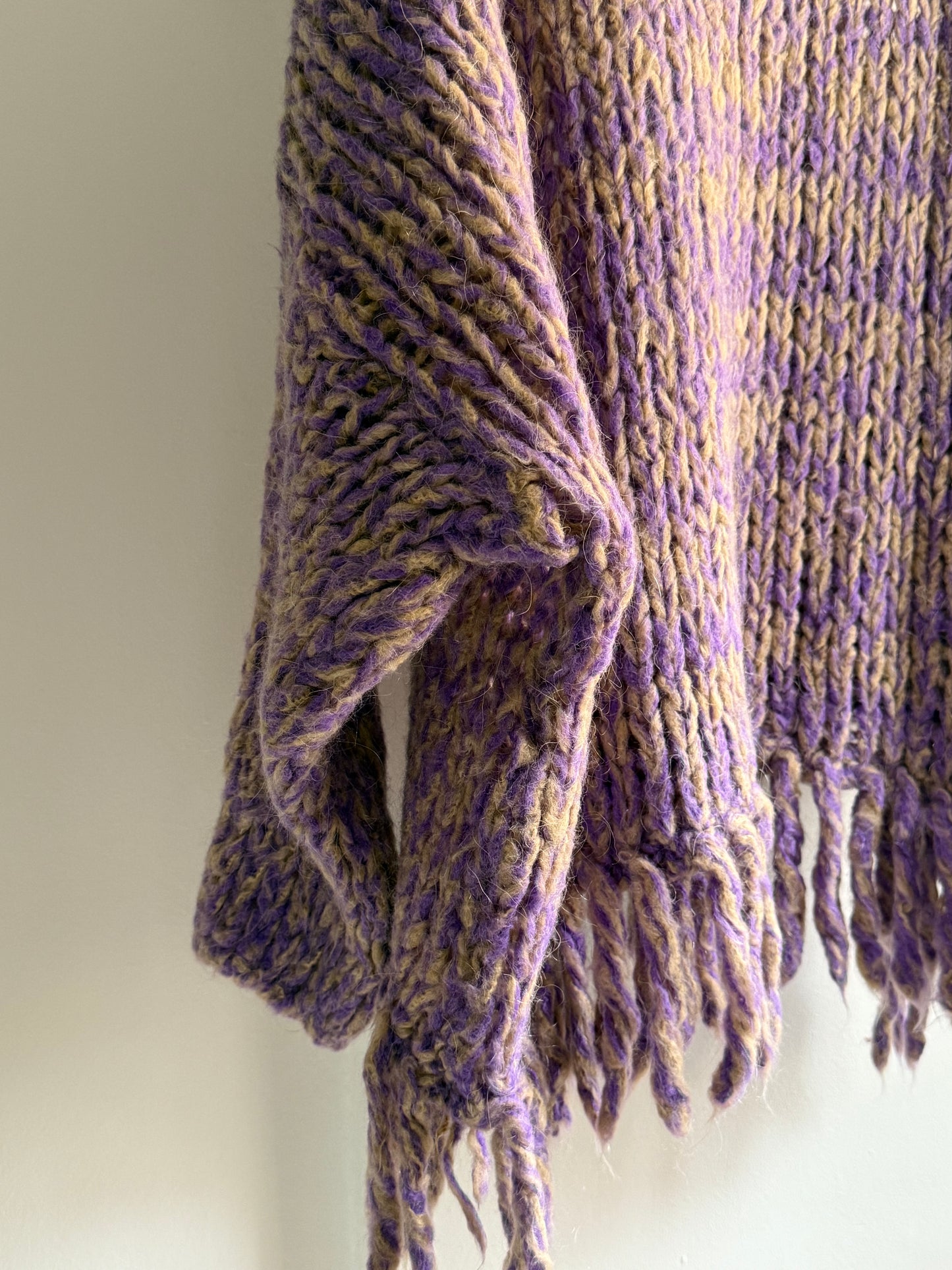 Vintage Purple Mohair Blend Sweater