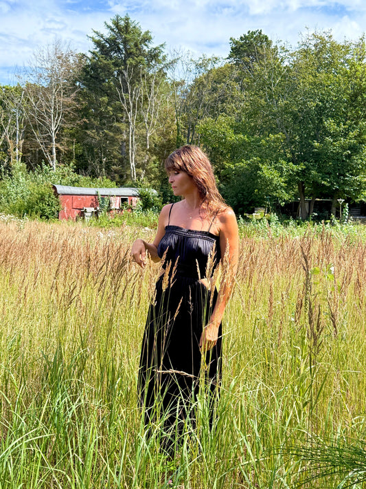 Maje Black Maxi Dress