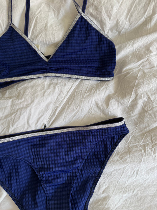 Lingerie Set in Navy Blue