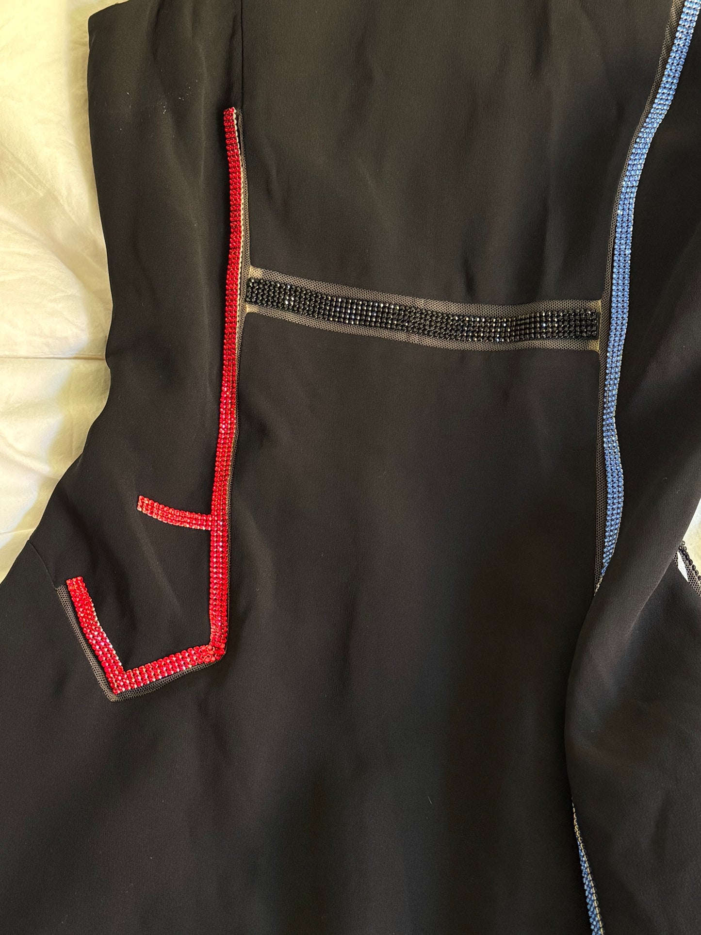 Vintage Versace Silk Cocktail Dress
