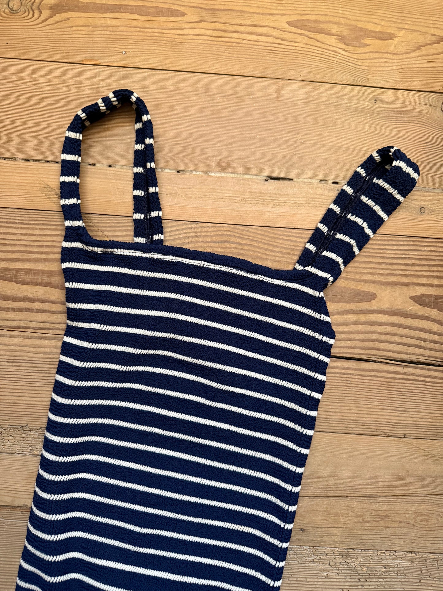 Hunza Striped Bodycon Dress