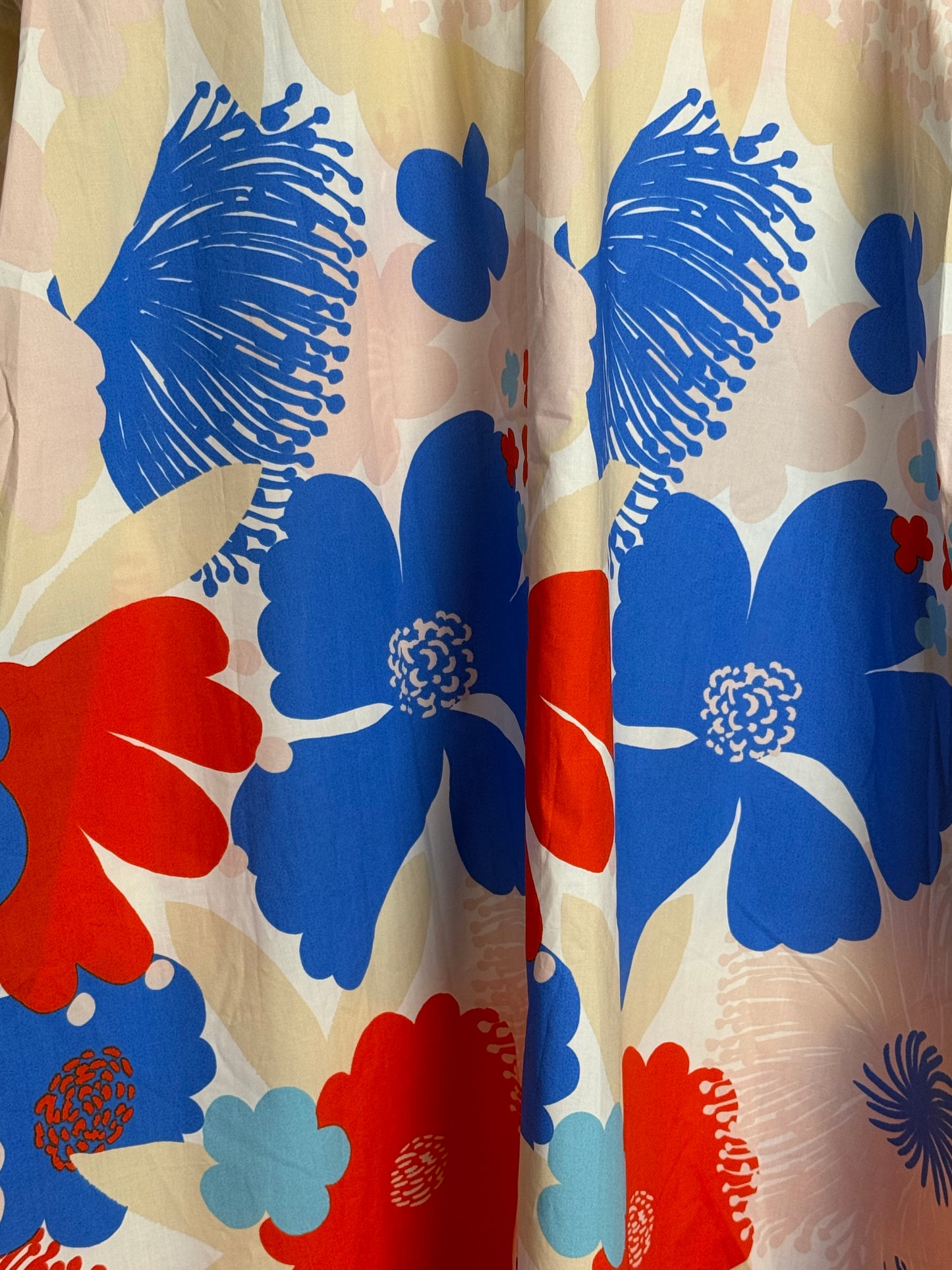 Marimekko A Line Floral Print Shift Dress