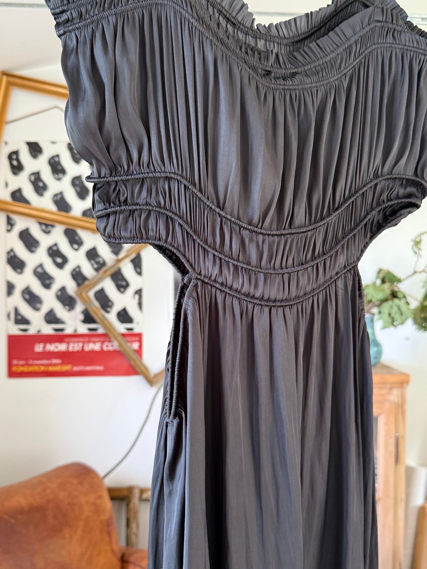 Maje Black Maxi Dress