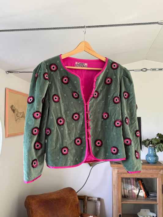Caro Edition Velvet Sequins Jacket
