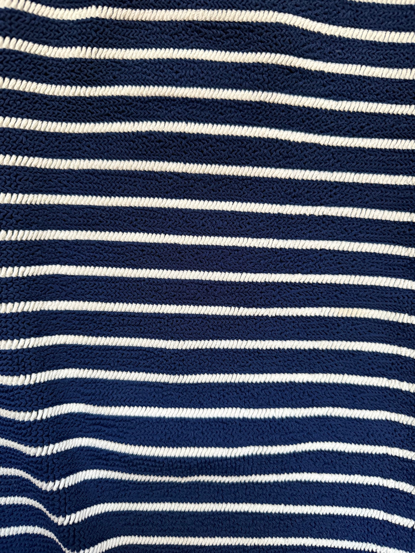 Hunza Striped Bodycon Dress