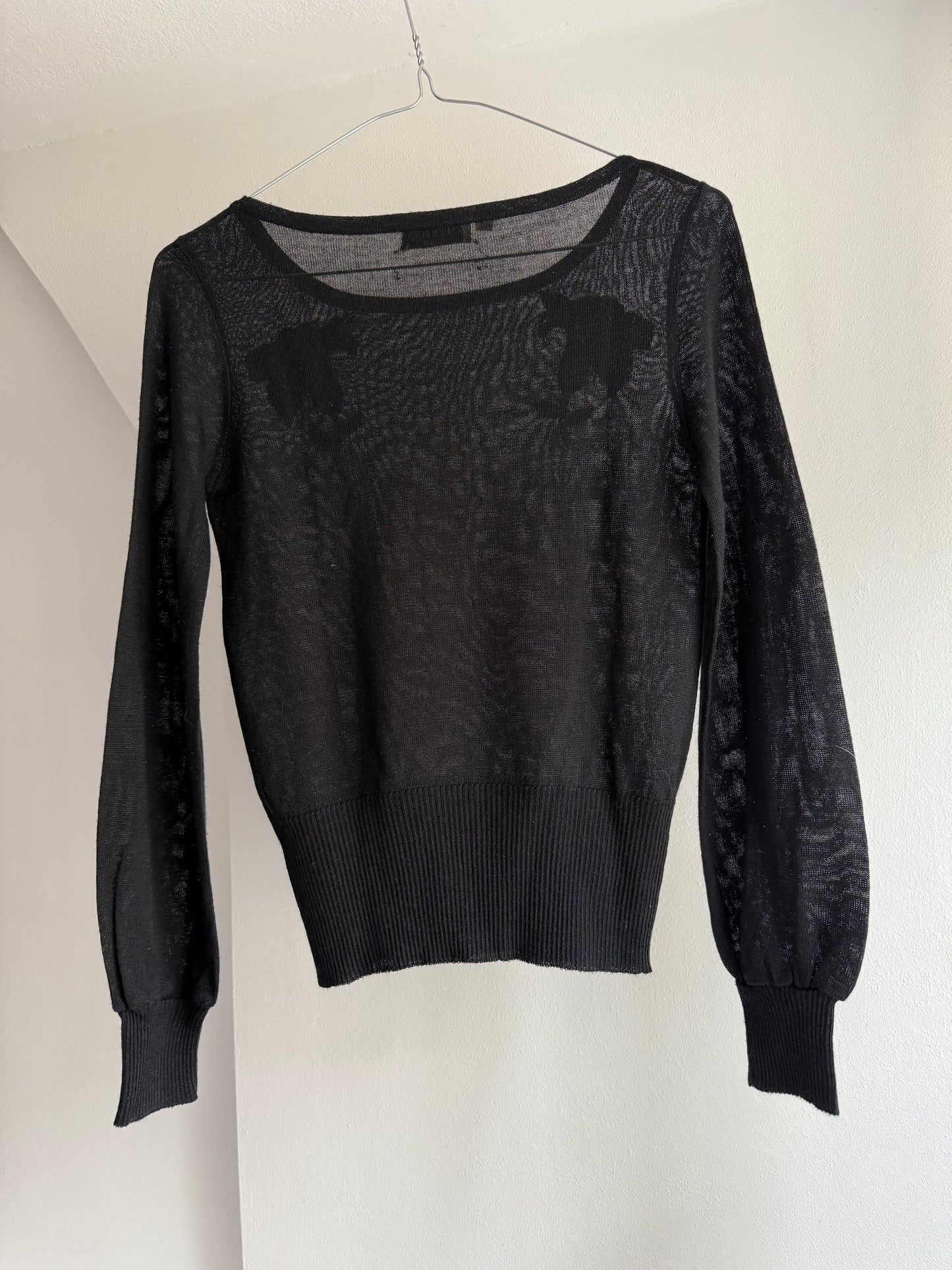 Vintage 1970's Valentino Top with Embroidered Flowers