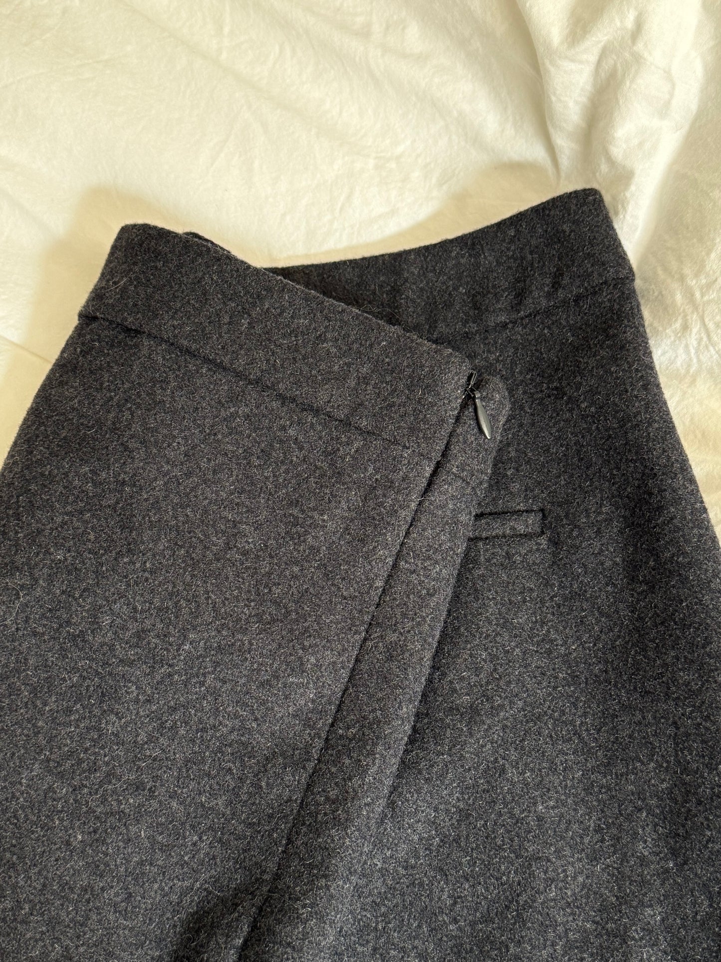 MSCH x Cecilie Haugaard Pencil Skirt in Grey