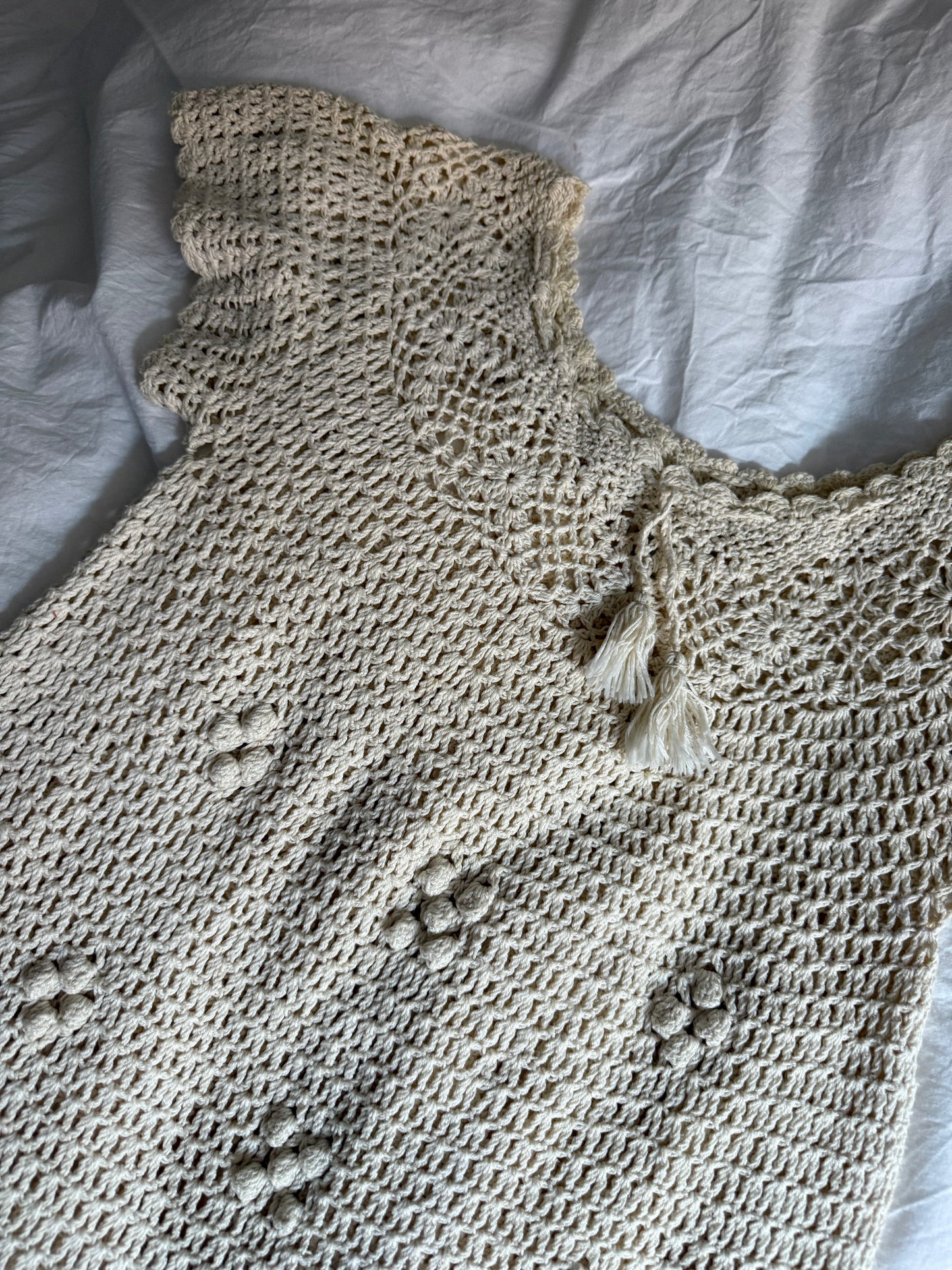 Vintage Rare Crochet Dress