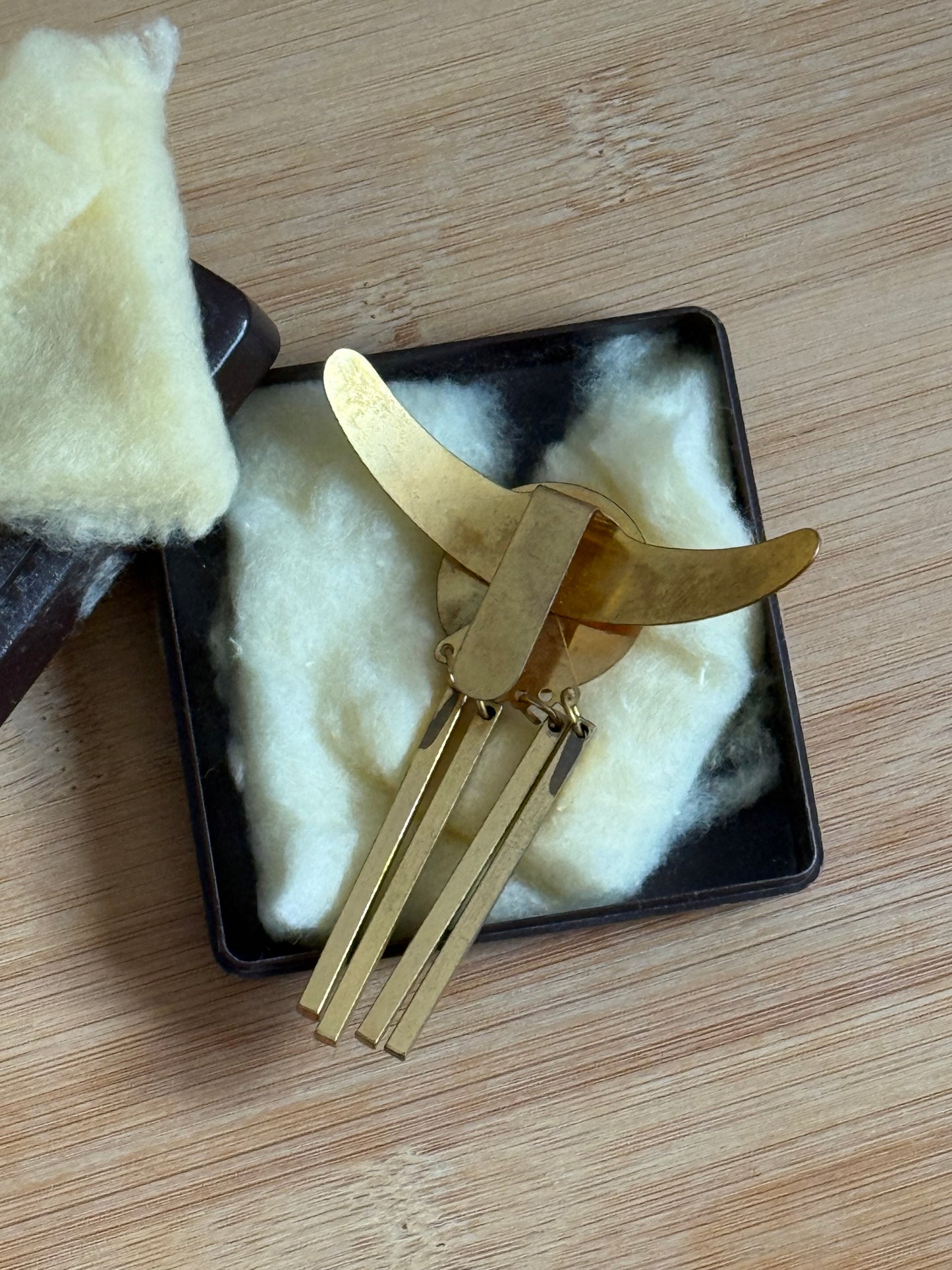 Vintage Scandinavian 1950s-1960s Modernist Brooch