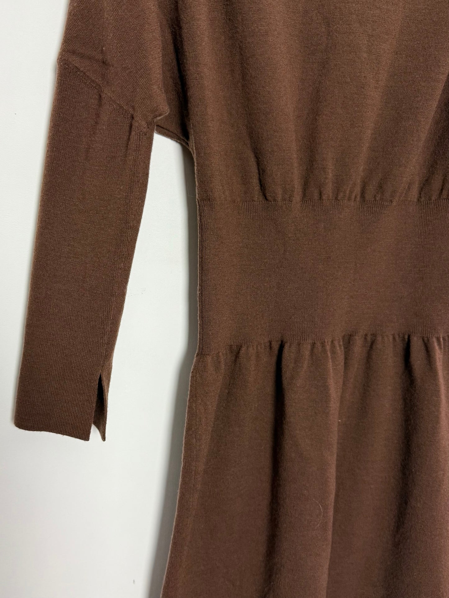 Simkhai Brown Wool Knitted Dress
