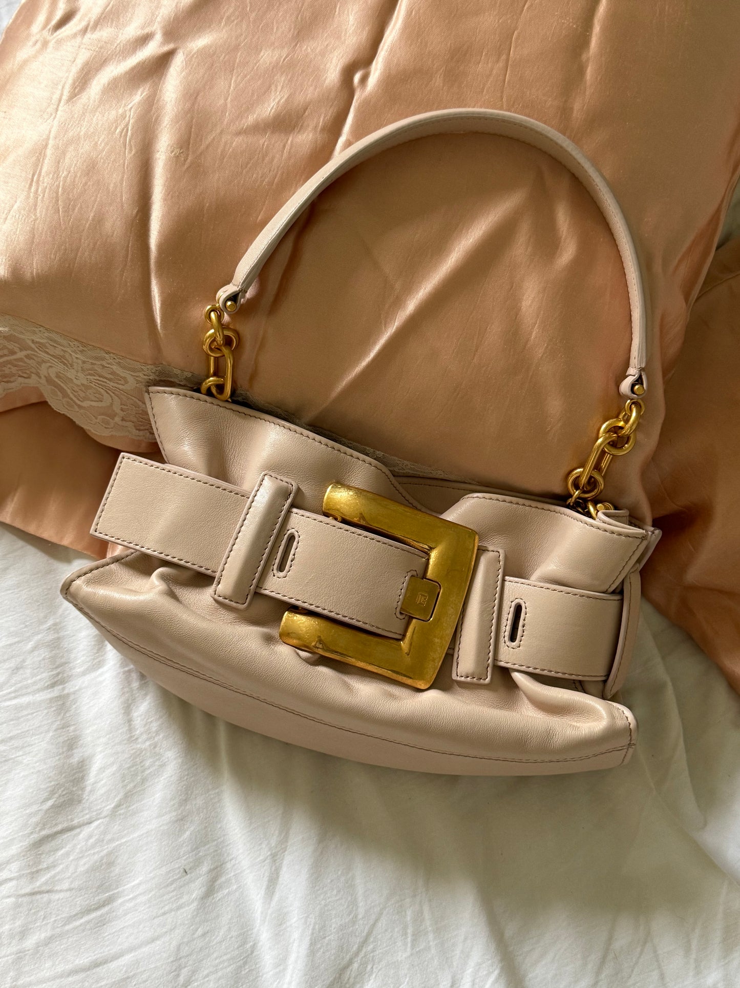 BALMAIN Mini Anthem Leather Bag