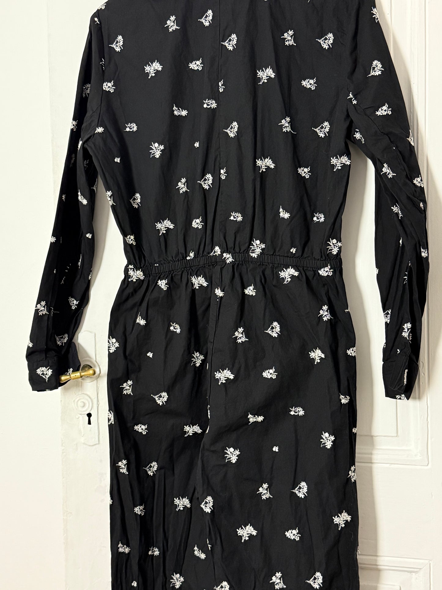 BATSHEVA Embroidered Flower Jumpsuit