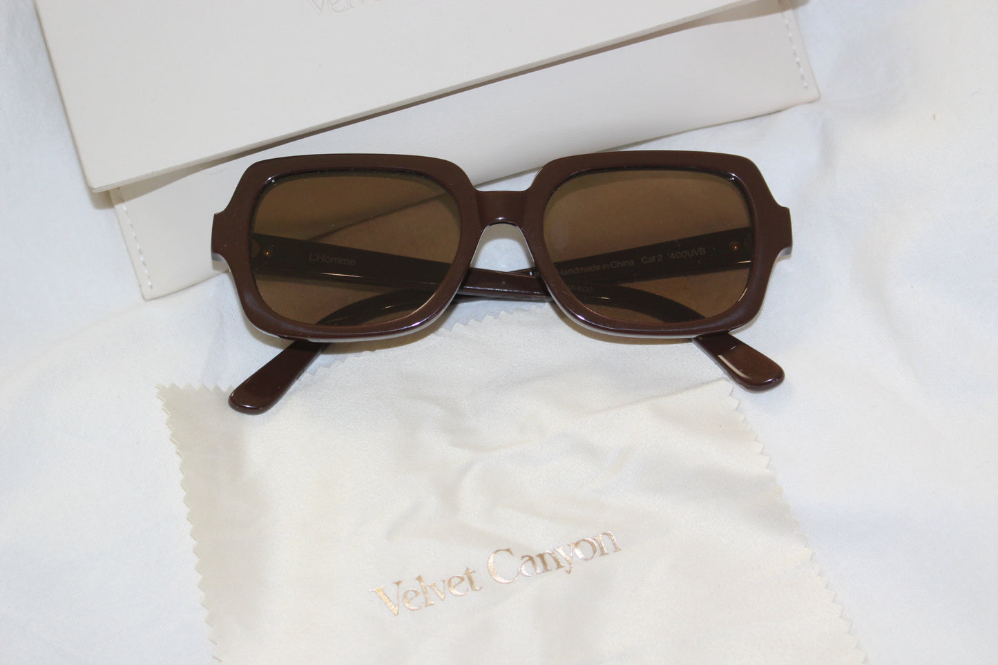 Brown Velvet Canyon Sunglasses