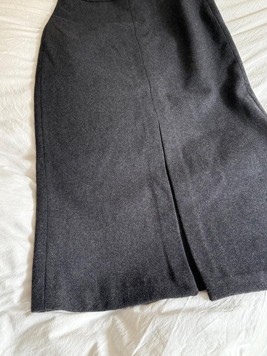 MSCH x Cecilie Haugaard Pencil Skirt in Grey