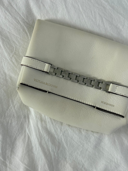 Victoria Beckham Leather Mini Chain Pouch