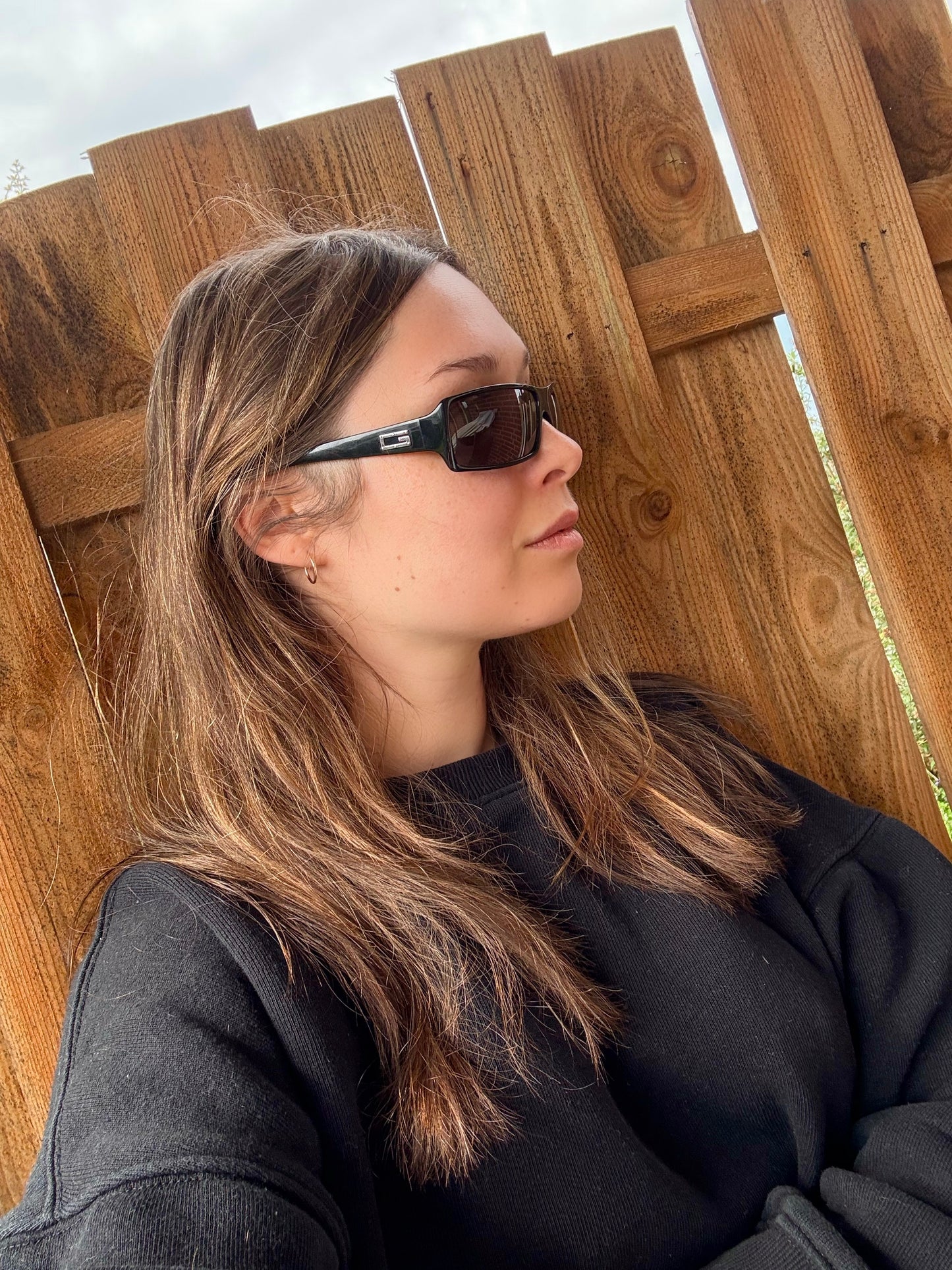Vintage Gucci Rectangular Sunglasses from the 90s