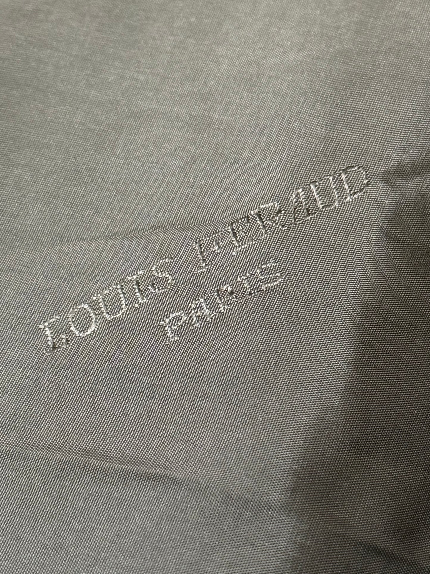 Vintage Rare Louis Geraud Wool Coat with Fur Details