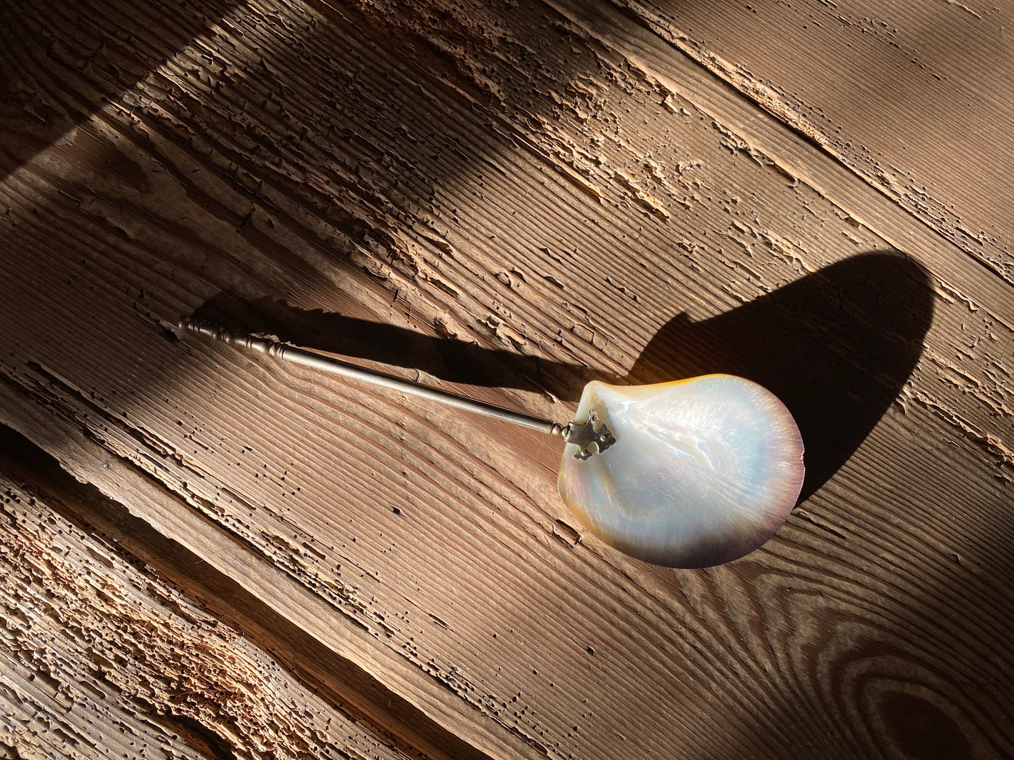 Antique Shell Spoon