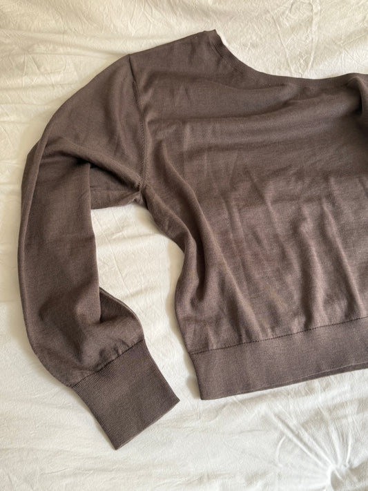 &OtherStories Wool One-Sleeve Top